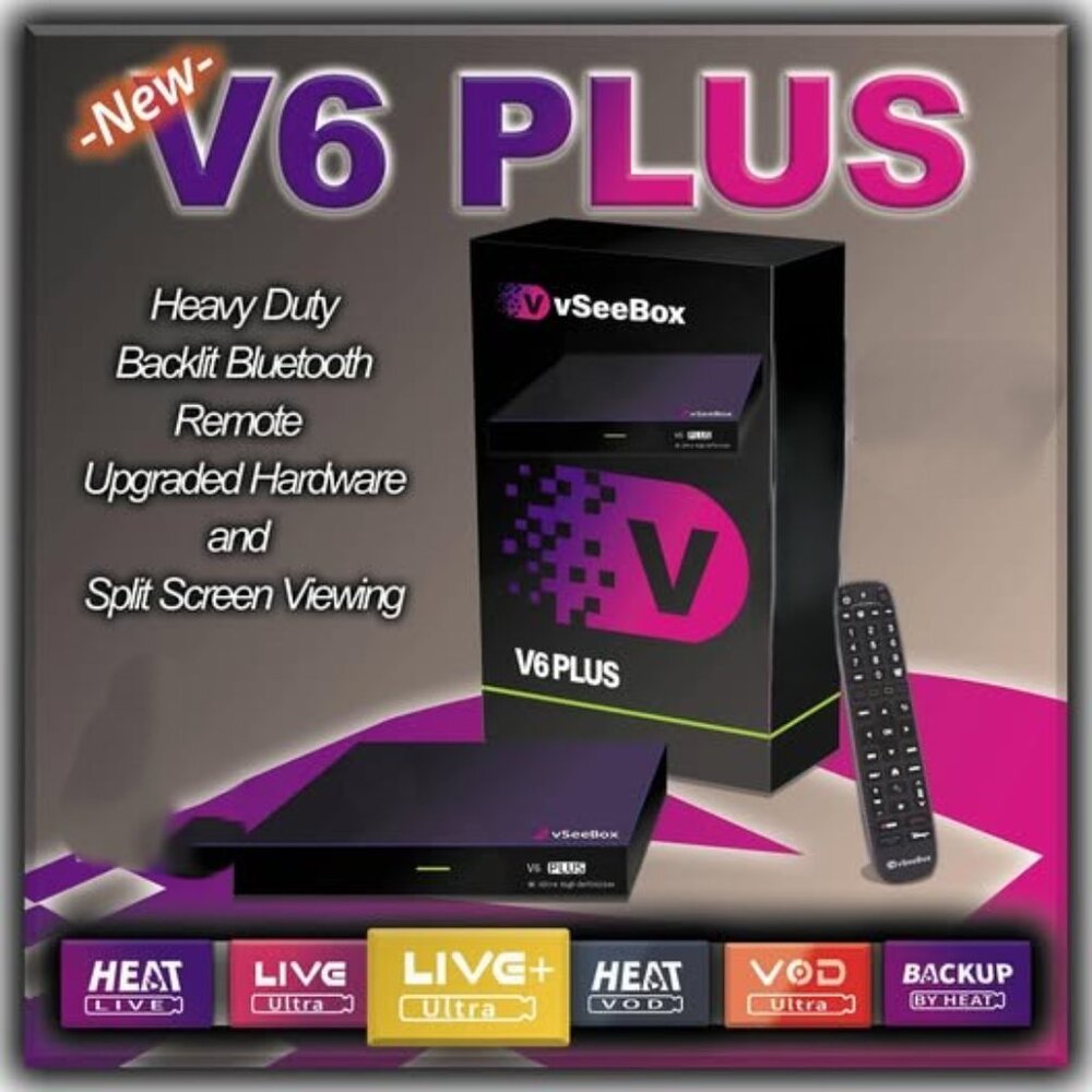 vSeeBox V6 Plus 8K Ultra HD TV Box Streaming Media | Authorized Distributor - Picture 5 of 8